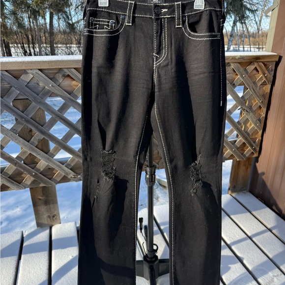 True Religion Denim - True Religion Women's Black Flare Jeans